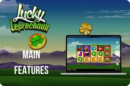 Lucky Leprechaun slot features free spins and bonus game overview UK